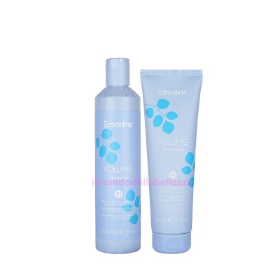 Shampoo-Set 300 ml + Volumen-Conditioner für dünnes Haar – Volumen – ECHOSLINE