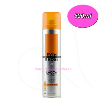 Extra Strong hairspray 500ml - EVIN RHOSE