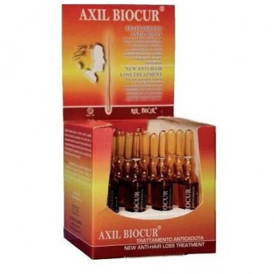 Hair Vials Hair Loss Treatment Axil biocur 15 vials of 10 ml - Farmavit