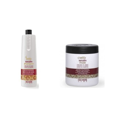 Kit Large Shampoo + Mask Restructuring Treated Hair - Seliar Keratin
